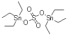 三乙基锡硫酸盐分子结构 (CAS 57-52-3)
