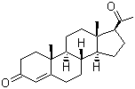 孕酮分子结构 (CAS 57-83-0)