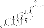 丙酸睾丸素分子结构 (CAS 57-85-2)
