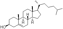 胆固醇分子结构 (CAS 57-88-5)