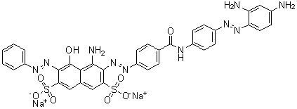 C.I. Direct Black 166 molecular structure (CAS 57131-19-8)