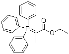 乙氧甲酰基亚乙基三苯基膦分子结构 (CAS 5717-37-3)