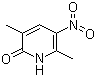 3,6-Dimethyl-5-nitro-2(1H)-pyridinone molecular structure (CAS 57179-69-8)