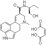 Methylergonovine maleate salt molecular structure (CAS 57432-61-8)