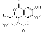 3,4'-Di-O-methylellagic acid molecular structure (CAS 57499-59-9)