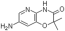 7-氨基-2,2-二甲基-2H-吡啶并[3,2-b]-1,4-恶嗪-3(4H)-酮分子结构 (CAS 575473-97-1)
