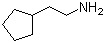2-环戊基乙胺分子结构 (CAS 5763-55-3)