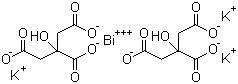 枸橼酸铋钾分子结构 (CAS 57644-54-9)