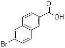 6-Bromo-2-naphthoic acid molecular structure (CAS 5773-80-8)