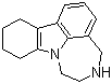 4,5,6,7,9,10,11,12-八氢[1,4]二氮杂卓并[6,7,1-jk]咔唑分子结构 (CAS 57756-45-3)
