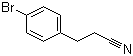 3-(4-溴苯基)丙腈分子结构 (CAS 57775-08-3)