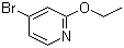 4-Bromo-2-ethoxypyridine molecular structure (CAS 57883-26-8)