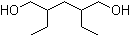 2,4-二乙基-1,5-戊二醇分子结构 (CAS 57987-55-0)