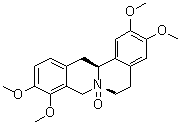 CAS # 58000-48-9, (7R,13aS)-5,8,13,13a-Tetrahydro-2,3,9,10-tetramethoxy-6H-dibenzo[a,g]quinolizine 7-oxide, Epicorynoxidine