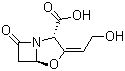 克拉维酸分子结构 (CAS 58001-44-8)