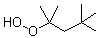 1,1,3,3-四甲基丁基氢过氧化物分子结构 (CAS 5809-08-5)