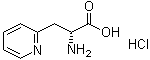 (alphaR)-alpha-氨基-2-吡啶丙酸单盐酸盐分子结构 (CAS 581080-88-8)