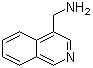 4-异喹啉甲胺分子结构 (CAS 58123-56-1)