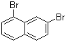 CAS 登录号：58258-65-4, 1,7-二溴萘