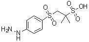 CAS # 58370-36-8, 1-[(4-Hydrazinophenyl)sulfonyl]-2-methyl-2-propanesulfonic acid