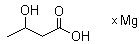 3-羟基丁酸镁盐分子结构 (CAS 586976-57-0)