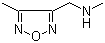 N,4-二甲基-1,2,5-恶二唑-3-甲胺分子结构 (CAS 588730-16-9)