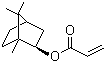 丙烯酸异冰片酯分子结构 (CAS 5888-33-5)