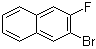 2-溴-3-氟萘分子结构 (CAS 59024-94-1)