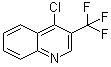 4-Chloro-3-(trifluoromethyl)quinoline molecular structure (CAS 590371-93-0)