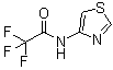 2,2,2-Trifluoro-N-4-thiazolylacetamide molecular structure (CAS 59134-92-8)