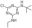 Terbutylazine molecular structure (CAS 5915-41-3)