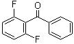 2,6-二氟二苯甲酮分子结构 (CAS 59189-51-4)