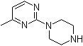 1-(4-甲基-2-嘧啶基)哌嗪分子结构 (CAS 59215-36-0)