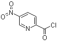 CAS 登录号：59290-88-9, 5-硝基-2-吡啶甲酰氯