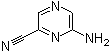 2-氨基-6-吡嗪甲腈分子结构 (CAS 59489-39-3)