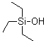 三乙基硅醇分子结构 (CAS 597-52-4)