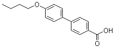 CAS # 59748-14-0, 4-(4-Butoxyphenyl)benzoic acid, 4'-Butoxy-[1,1'-biphenyl]-4-carboxylic acid