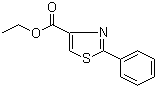 2-Phenylthiazole-4-carboxylic acid ethyl ester molecular structure (CAS 59937-01-8)