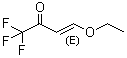 (3E)-4-乙氧基-1,1,1-三氟-3-丁烯-2-酮分子结构 (CAS 59938-06-6)