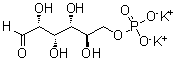 Dipotassium D-glucose-6-phosphate molecular structure (CAS 5996-17-8)