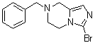 7-苄基-3-溴-5,6,7,8-四氢咪唑并[1,5-a]吡嗪分子结构 (CAS 601515-08-6)