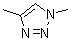 1,4-二甲基-1H-1,2,3-三唑分子结构 (CAS 60166-43-0)