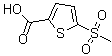2-Methylsulfonyl-5-thiophenecarboxylic acid molecular structure (CAS 60166-86-1)