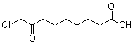 9-Chloro-8-oxononanoic acid molecular structure (CAS 60254-73-1)