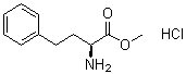 (alphaS)-alpha-氨基苯丁酸甲酯盐酸盐分子结构 (CAS 60425-49-2)