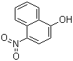 4-硝基-1-萘酚分子结构 (CAS 605-62-9)