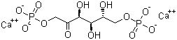 D-果糖-1,6-二磷酸二钙盐分子结构 (CAS 6055-82-9)