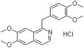 盐酸罂粟碱分子结构 (CAS 61-25-6)
