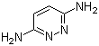 3,6-二氨基哒嗪分子结构 (CAS 61070-99-3)