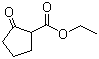 2-氧代环戊羧酸乙酯分子结构 (CAS 611-10-9)